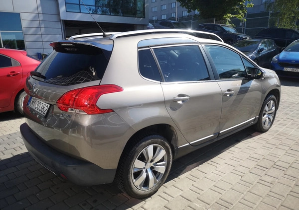 Peugeot 2008 cena 35900 przebieg: 124640, rok produkcji 2015 z Brańsk małe 254